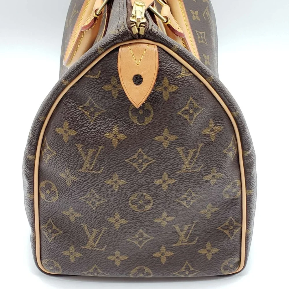 100% Authentic Louis Vuitton  Speedy 35 Monogram Boston Hand Bag - Picture 3 of 16
